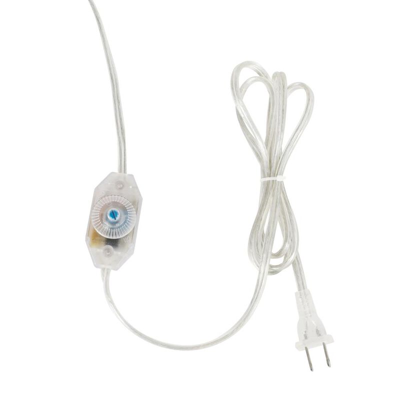 Empire 6 Light Table Lamp With Chrome Finish