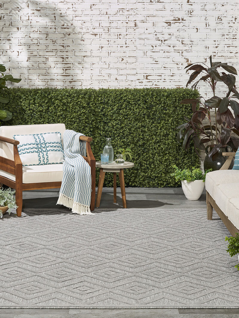 Versatile NRV01 Silver/Gray 7' x 10' Rug image number 6