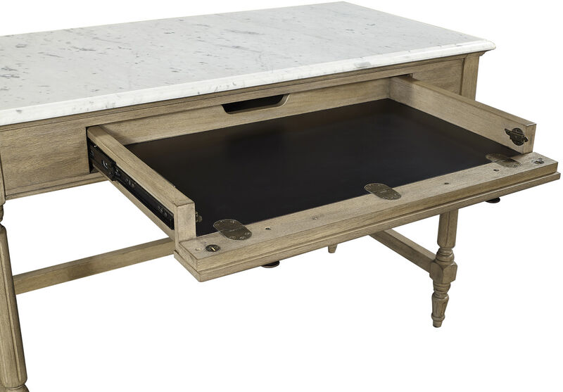 Provence Writing Desk with Marble Top