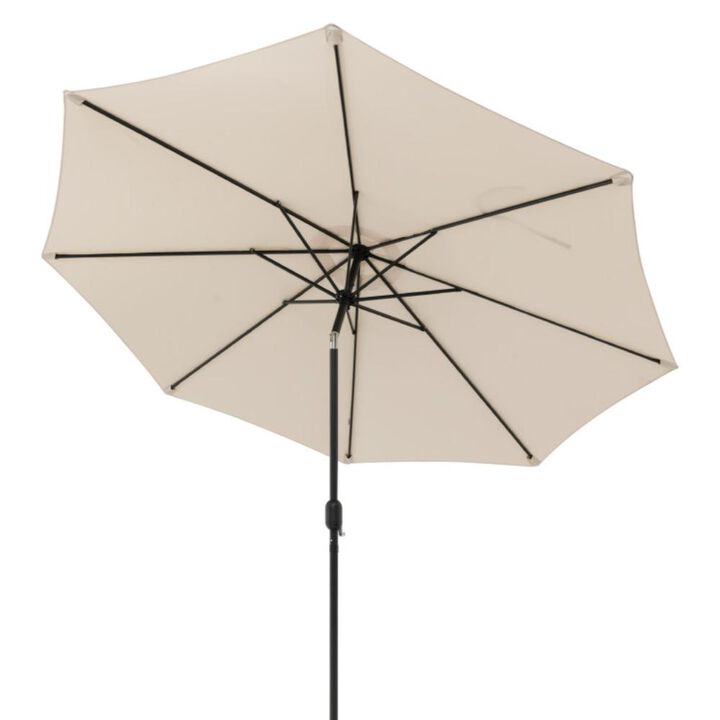 Hivvago Outdoor Patio Umbrella with Tilt Adjustment and Crank