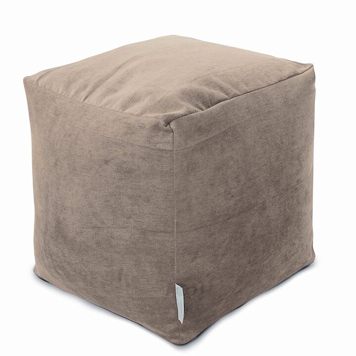 Majestic Home Goods Cube Pouf Villa Pearl