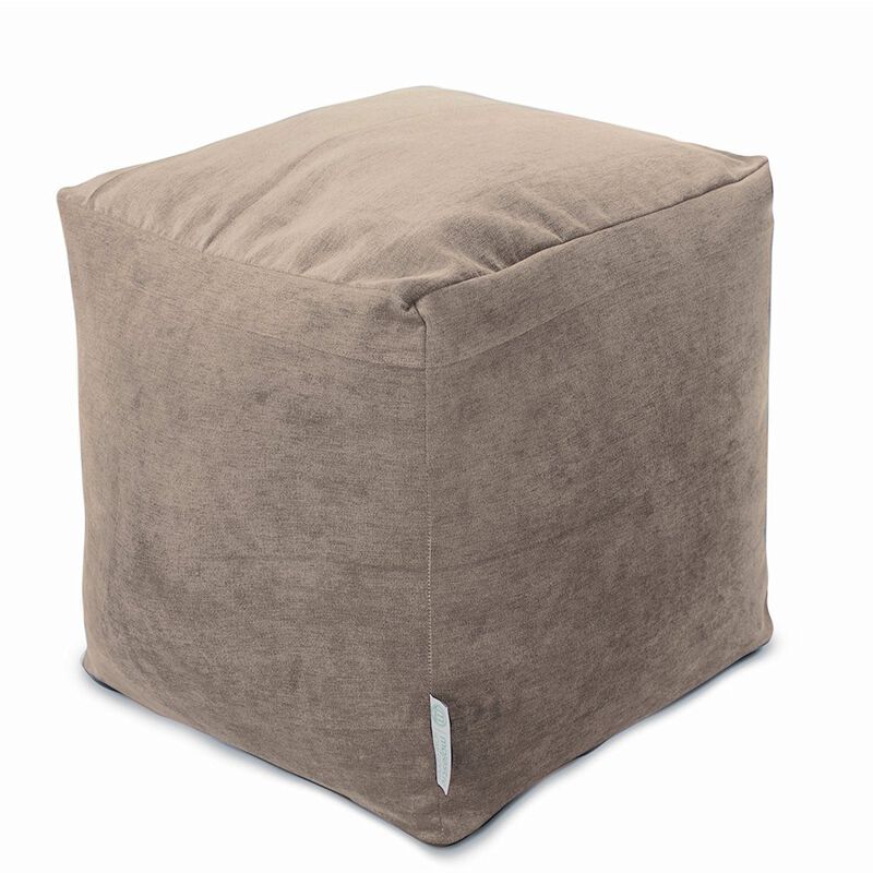 Majestic Home Goods Cube Pouf Villa Pearl