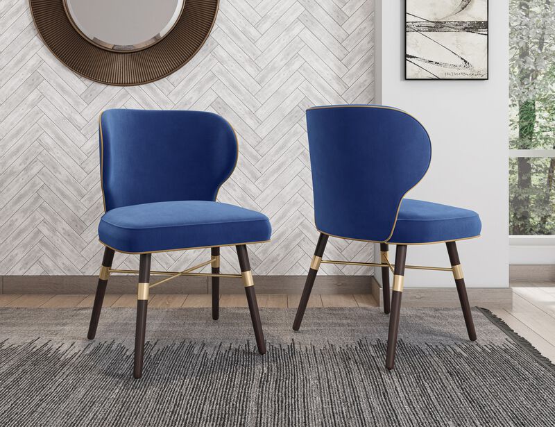 Strine Blue Dining Chair