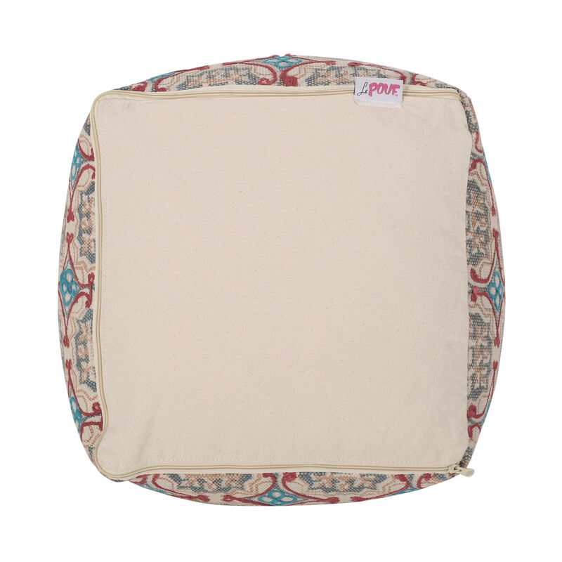 GOODSILO Handcrafted Multifunctional Fabric Pouf for Versatile Seating and Footrest Comfort image number 5