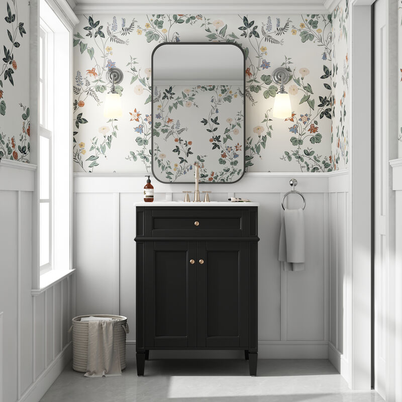 Nehird Bathroom Storage Cabinet with Sink image number 1