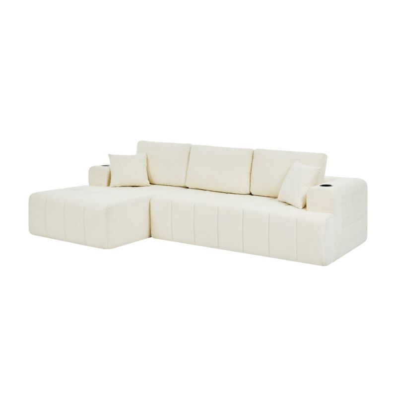Jigipt L-Shaped Sectional Sofa image number 8