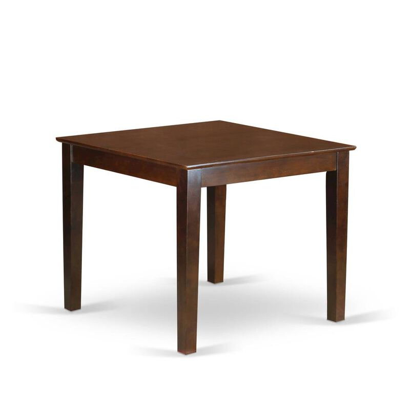 Oxford Square Dining Table - Mahogany Finish