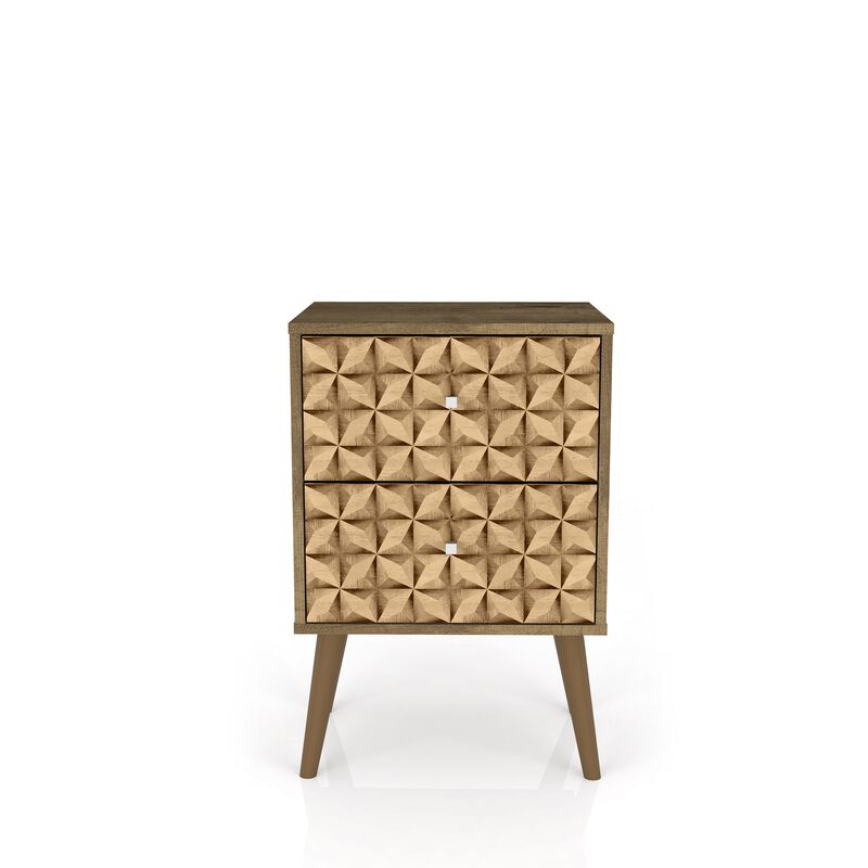 Liberty 2.0 Nightstand in Brown Pattern