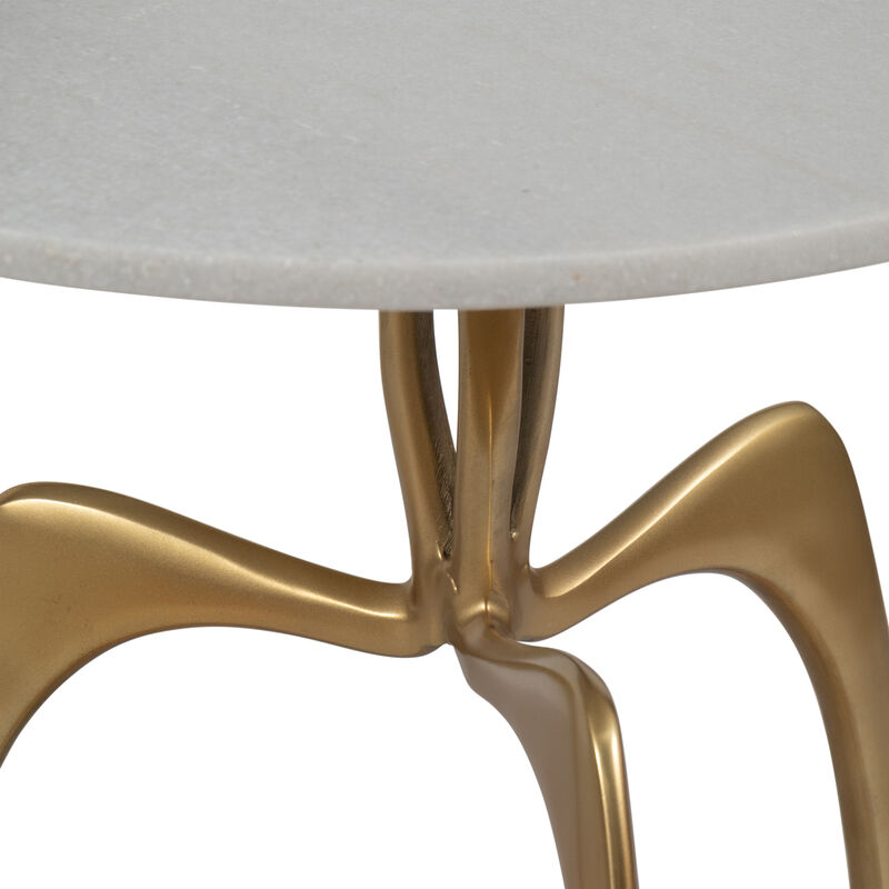 Metal 22" Accent Table image number 4