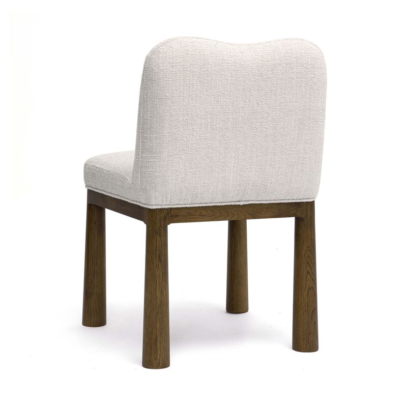 Tiara Performance Basketweave Fabric Dining Chair image number 3