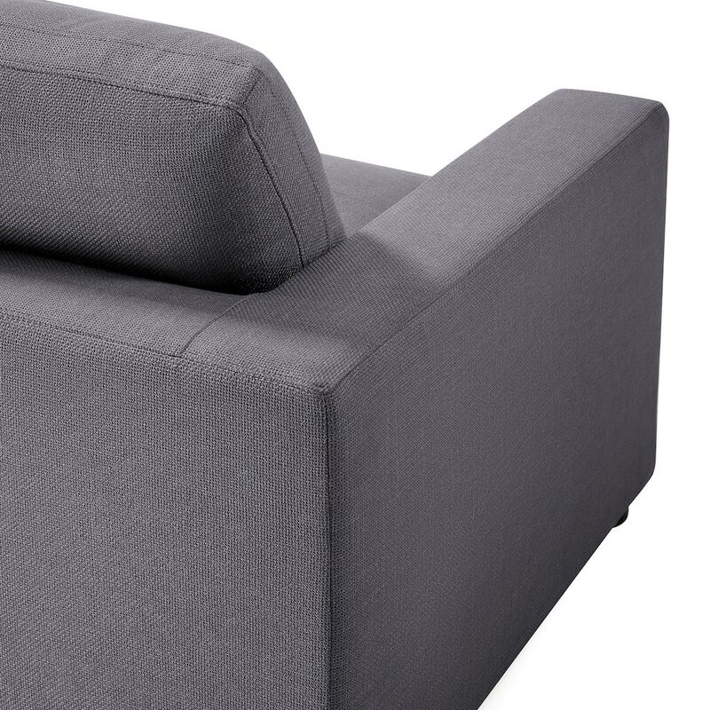 Comfort Pointe Casella Modern Armchair - Charcoal