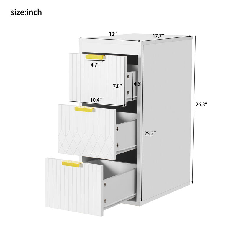 ELEMENT ACE Wall Mounted Floating Cabinet with Drawers for Modern Bathroom and Living Room Organization image number 2