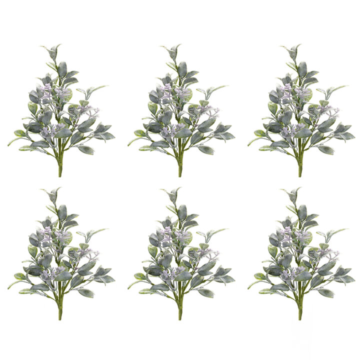 Set of 6 Lifelike Artificial Sprays for Stunning Home Decor