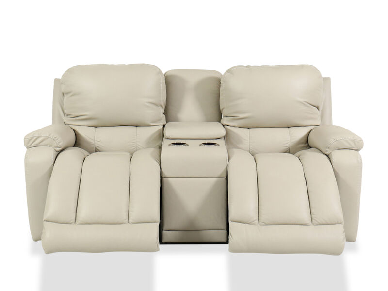 Greyson Power Reclining Loveseat with Headrest & Console