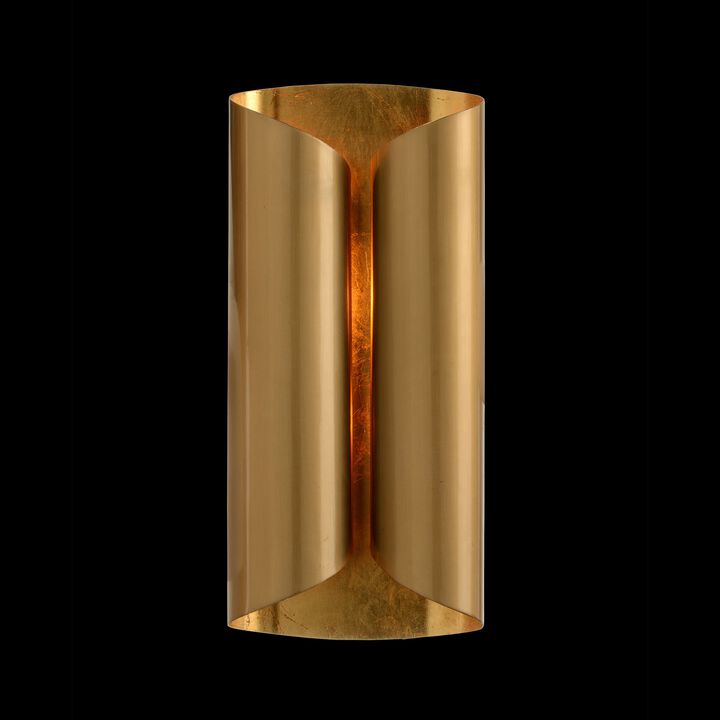 Curled Two-Light Wall Sconce