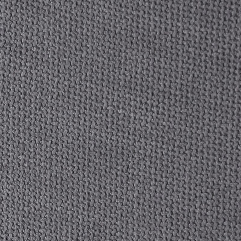 Comfort Pointe Casella Charcoal Fabric Ottoman