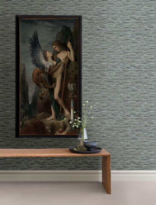 Hazen Stone Striated Wallpaper