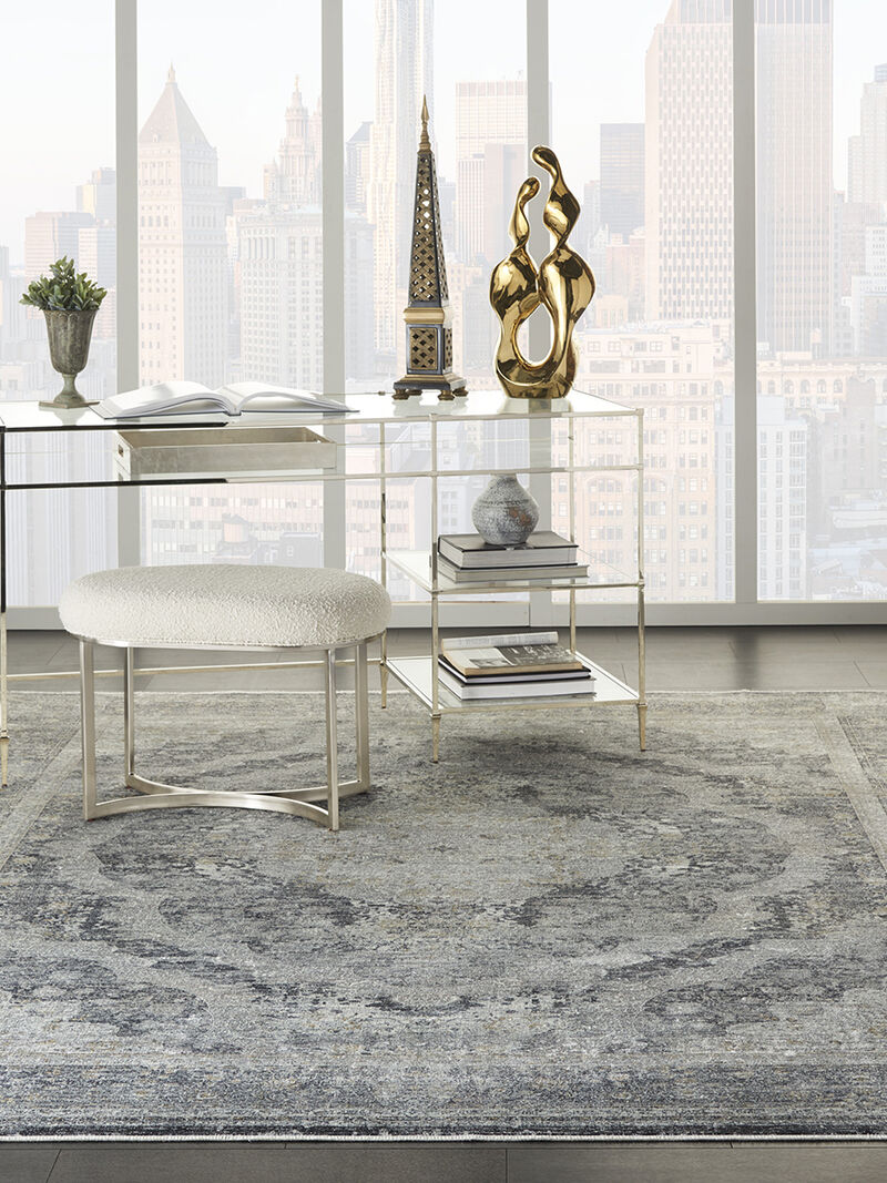 Starry Nights STN05 Charcoal/Cream 8'6" x 11'6" Rug