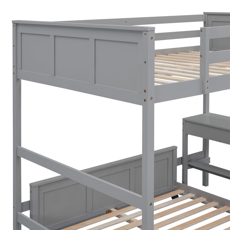 Merax Bunk Bed with Desk
