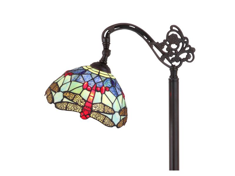 Dragonfly Arched LED Floor Lamp