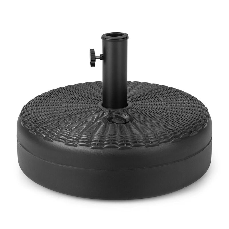 Mondawe 18 Inch Fillable Heavy-Duty Round Umbrella Base Stand
