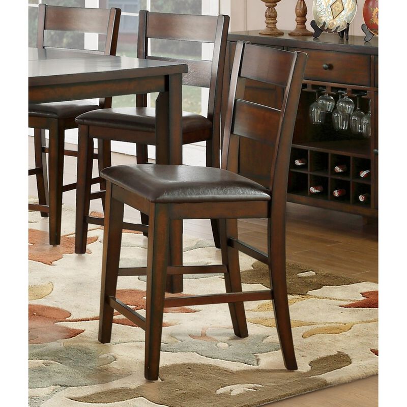Streamdale Wooden Counter Height Chairs Set of 2
