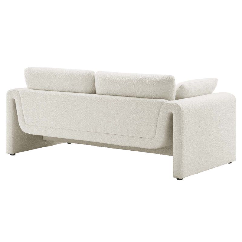 Waverly Boucle Fabric Sofa image number 4