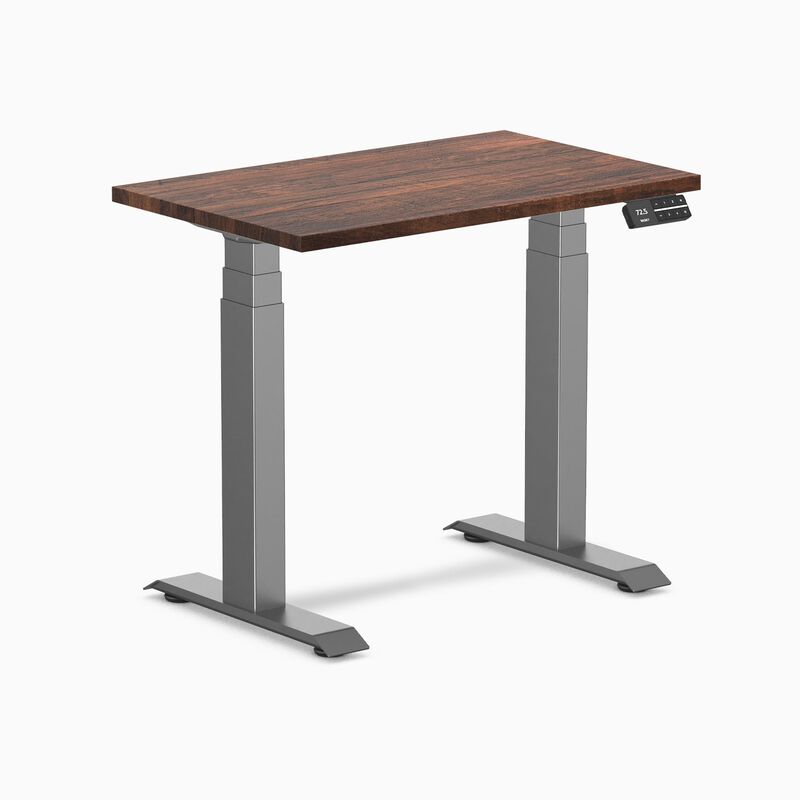 Desky Dual Mini Softwood Sit Stand Desk image number 0