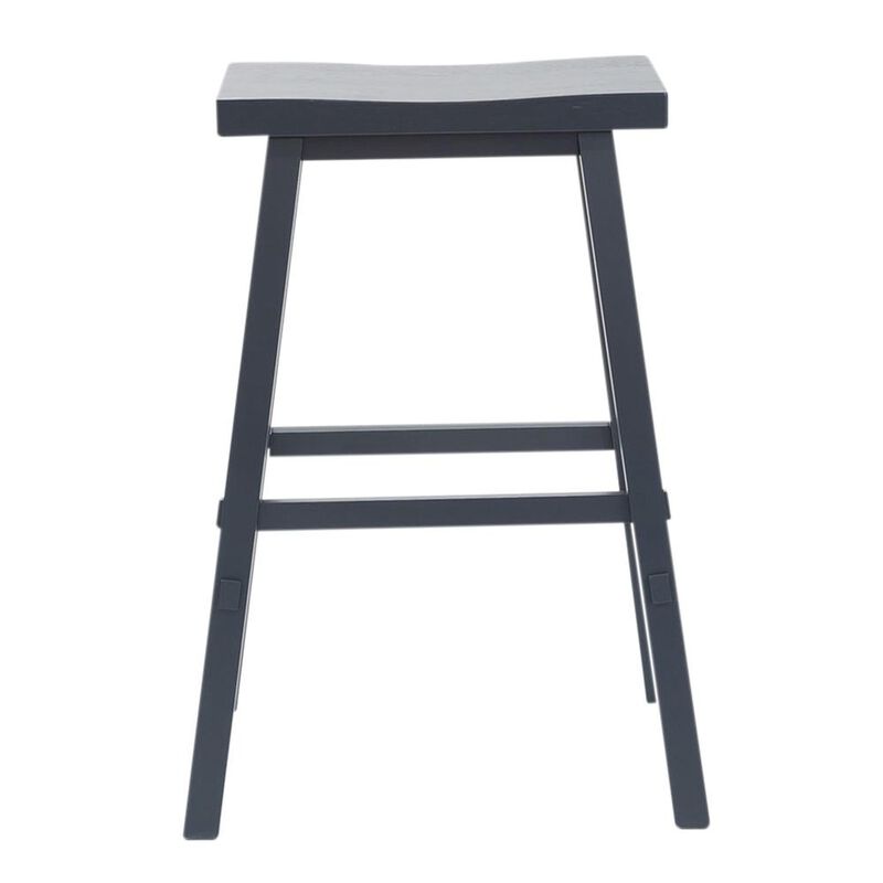 Liberty Furniture Creations 30 Inch Sawhorse Stool- Navy in Various image number 3