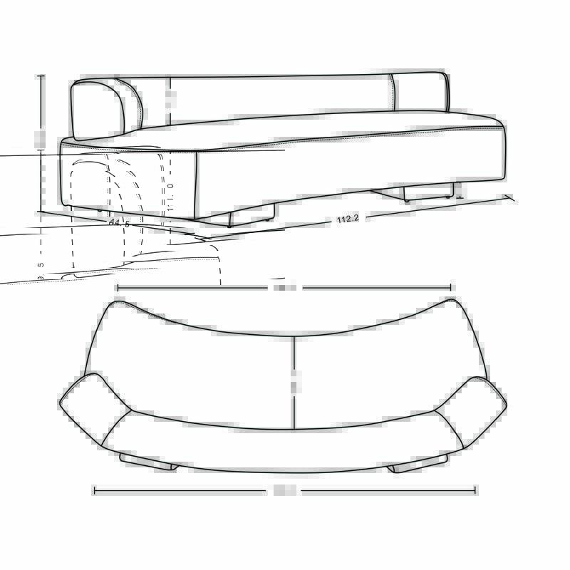Verandah Green XL Sofa