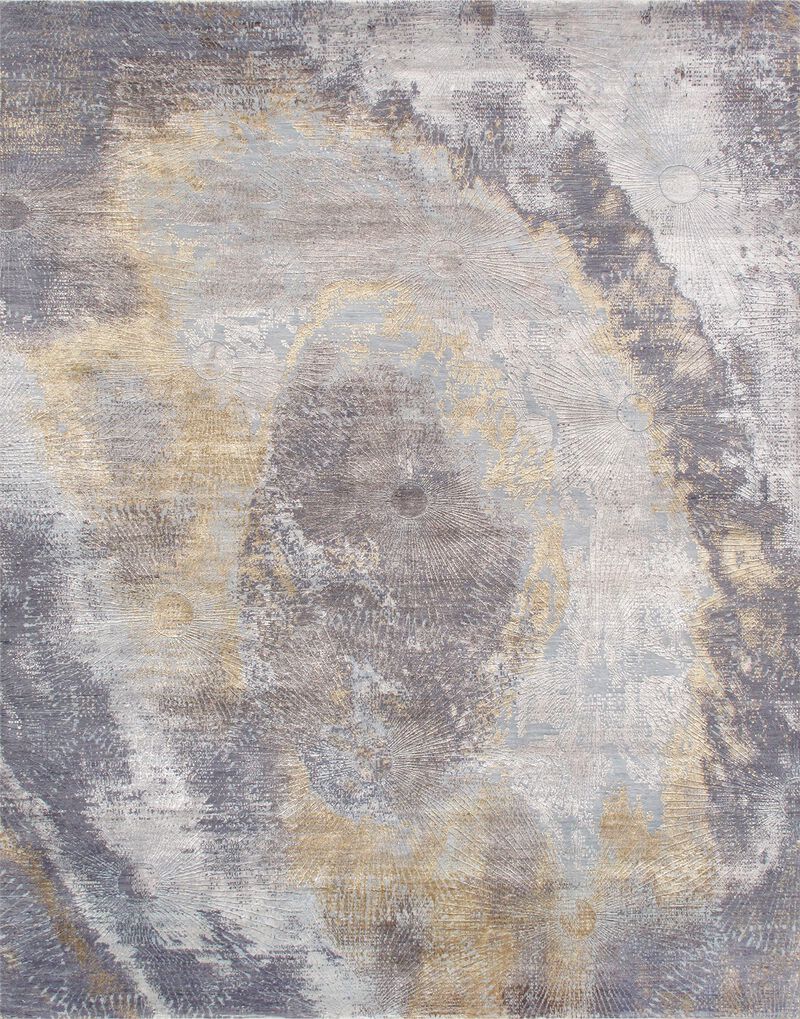 Pasargad Home Cosmo Hand-Knotted Silk & Wool Area Rug,  8'11" X 12' 1", Multi image number 0