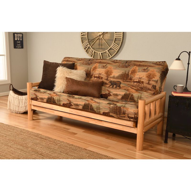 KODIAK Lodge Frame-Natural Finish-Mattress image number 5