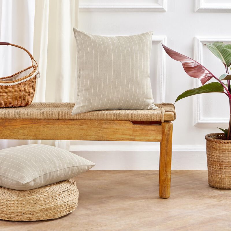 Solino Home 100% Pure Linen Pillow Cover - Montauk