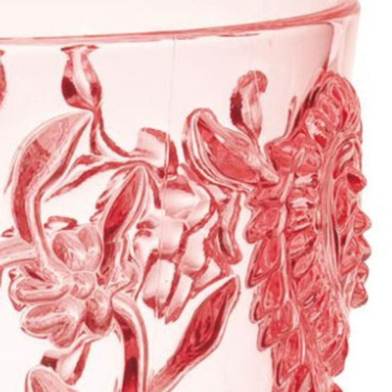 Four-Piece Paisley Acrylic Stemmed Wine Glass Set for Home or Parties image number 2
