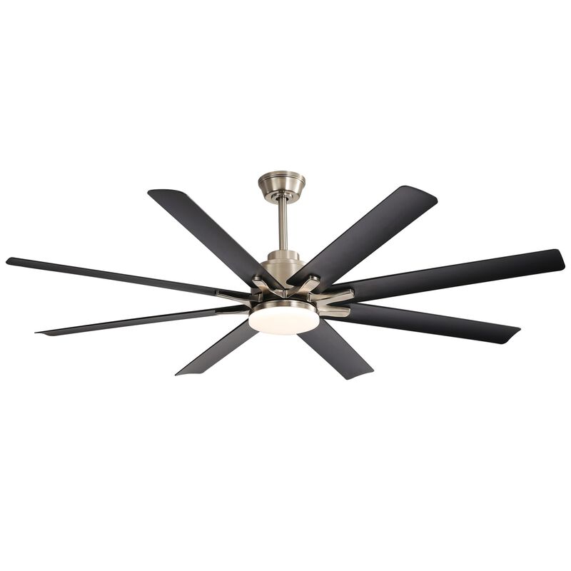 ELEMENT ACE 52-Inch Smart Ceiling Fan with LED Lights and Remote Control for Modern Home Cooling Solutions image number 0