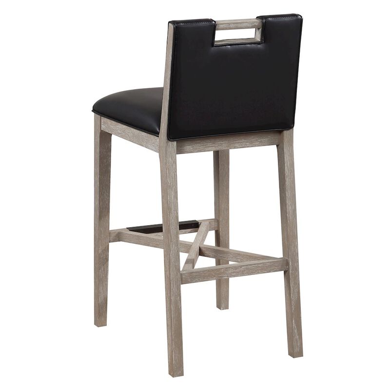 Jakarta 30" Stool - Driftwood Grey