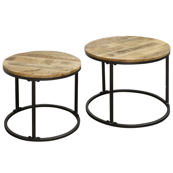 Nested Round Tables (Set of 2)