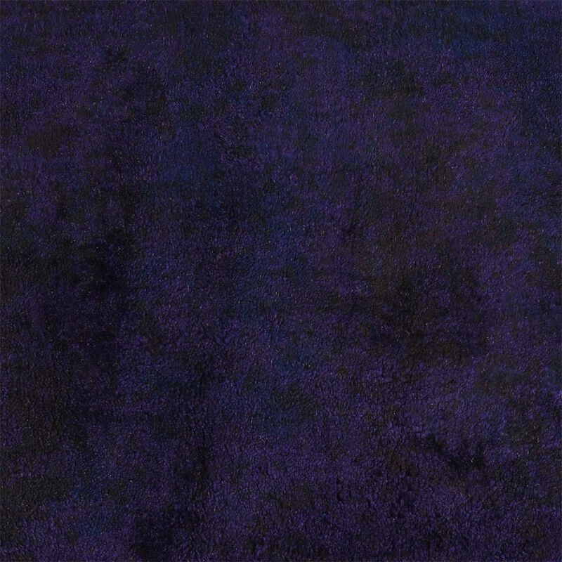 RUGSOTIC CARPETS HAND KNOTTED LOOM SILK ECO-FRIENDLY AREA RUGS  - Purple Color, Plain Solid Design, High Pile Thick Handmade Anti Skid Area Rugs for Living Room, Bed Room (LS0111) image number 3