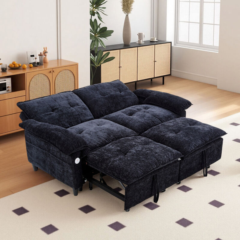 Napnam Convertible Sleeper Couch image number 4