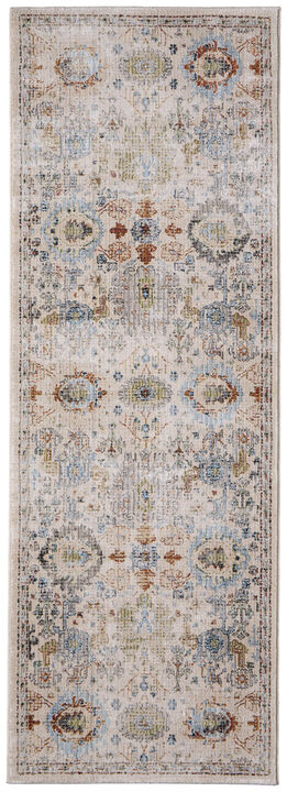HomeRoots Floral Runner Rug
