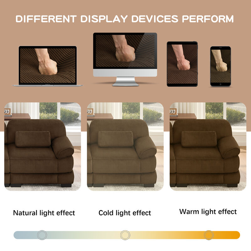 Rongir 2-Seater Sofa with Ottoman image number 8