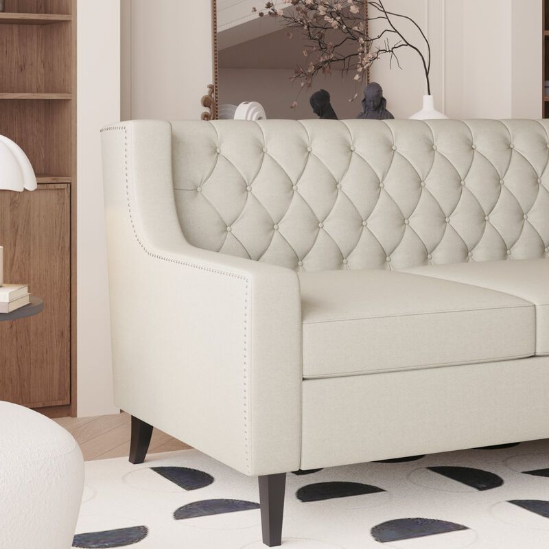Clard Upholstered Comfy Sofa image number 4