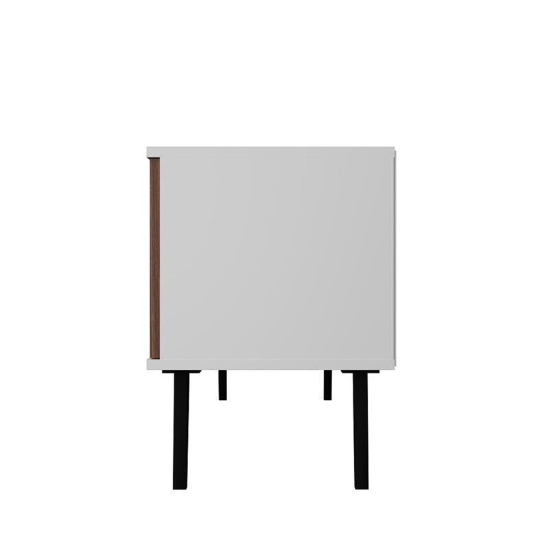 Doyers Large Brown and White TV Stand