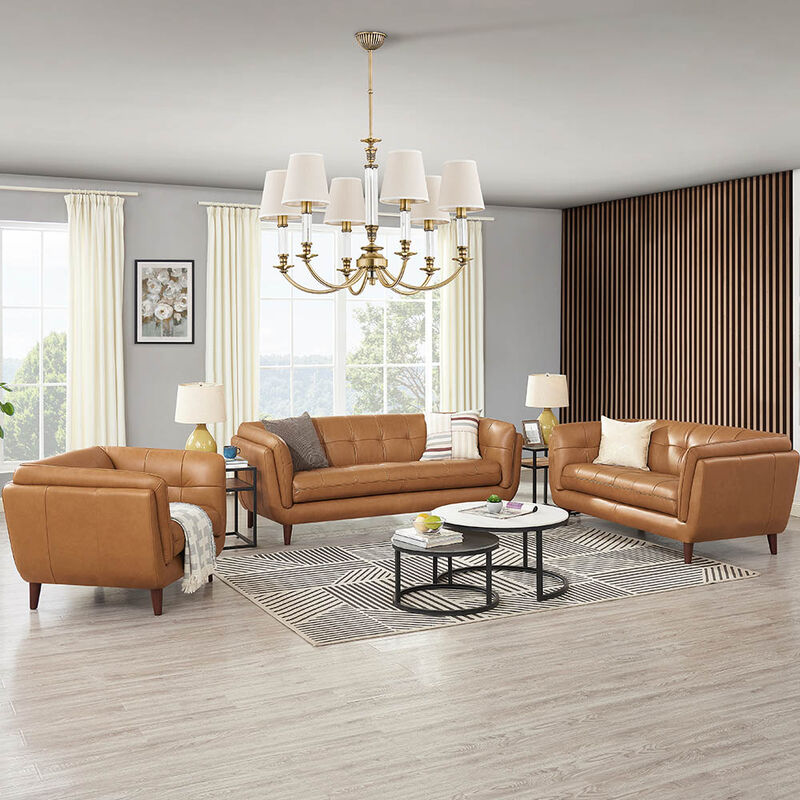 Solana Top Grain Leather Chair