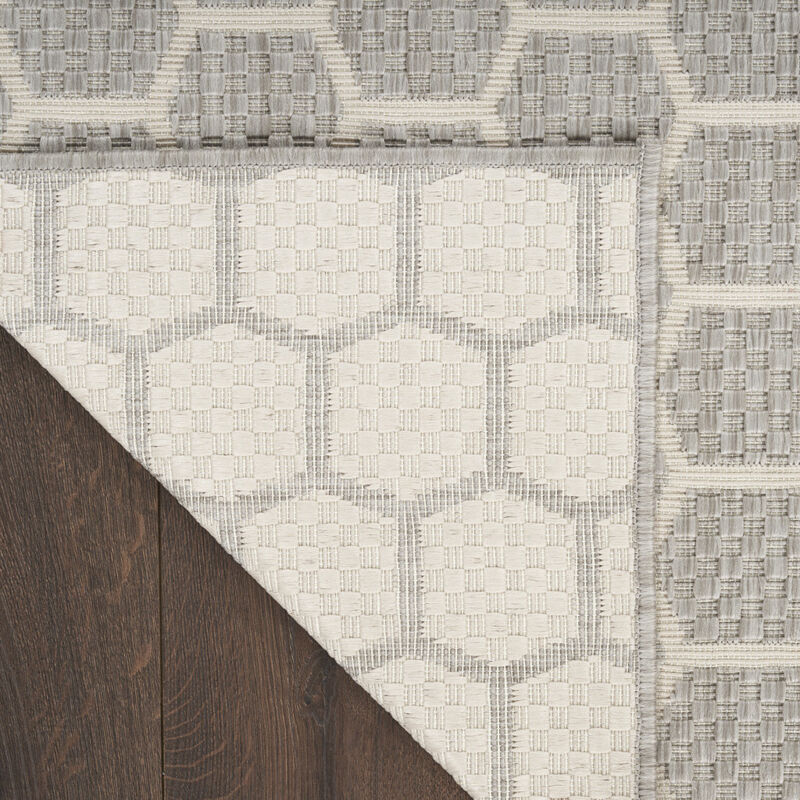 HomeRoots Geometric Indoor Outdoor Area Rug image number 2