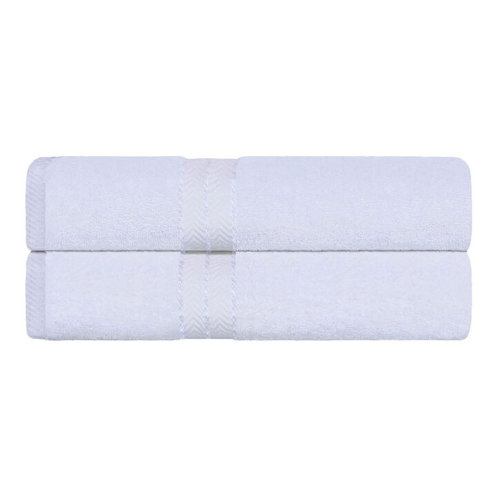 Plush Cotton Bath Sheet 2 Piece for Bathroom and Spa Use