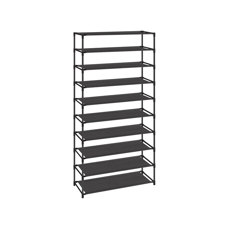 10-Tier Shoe Rack - Versatile Shoe Storage Organizer for Efficient Space Management