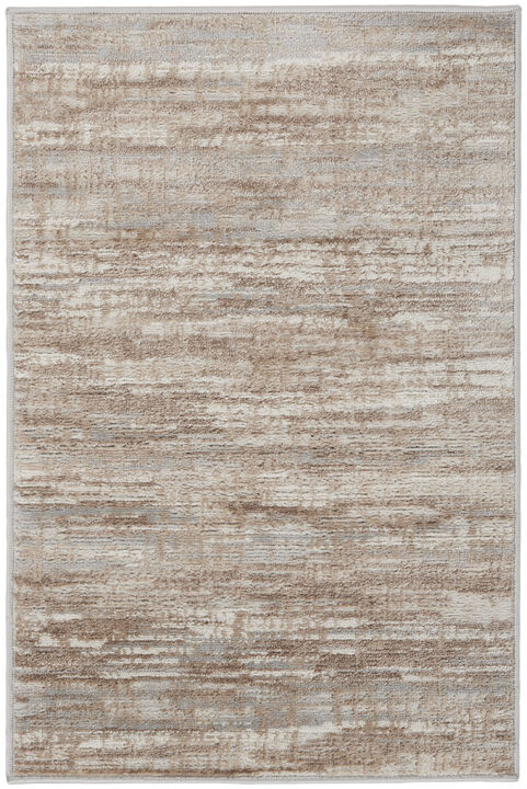 HomeRoots Abstract Non Skid Area Rug
