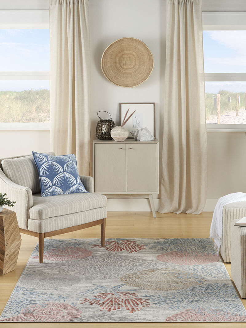 Seaside SDS04 Multicolor 6' x 9' Rug