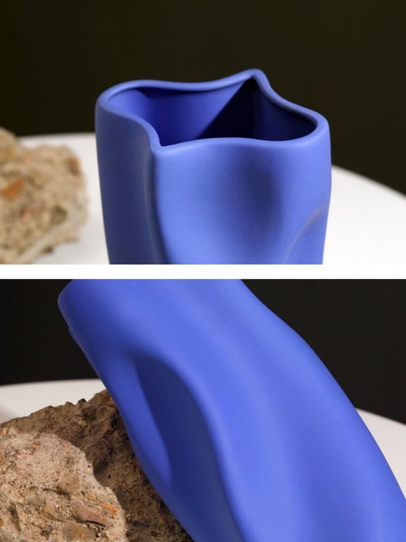 Wave Ceramic Vase,  Table Setting Centerpiece image number 6